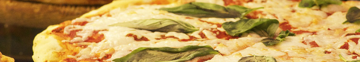 Eating Pizza at Slice of Life Pizzeria restaurant in Spring Hill, FL.